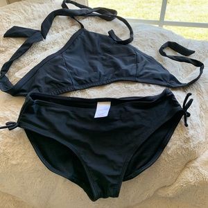 Girls black bikini